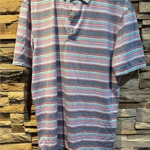 Johnnie-O Striped Multicolor Men's Polo Shirt